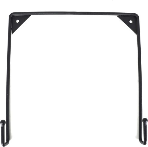 Milltown Merchants Metal Display Stand - Wall Mounted Decorative Plate Holder - Versatile Hanger Stand - Black (1 Pack, X-Large) in Saudi Arabia