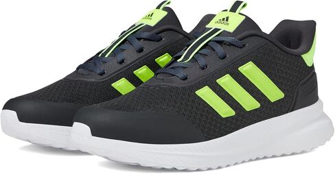 adidas X_PLR Path Sneaker, Carbon/Lucid Lemon/White, 3 US Unisex Little Kid in Saudi Arabia