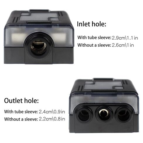 1 pcs 0 Gauge AWG in-Line MANL Fuse Holder, Inline Fuse Block with 60 Amp MANL Fuse for Car Audio Amplifier Black Base (0GA in 3x4GA Out) 3 Way in Kuwait