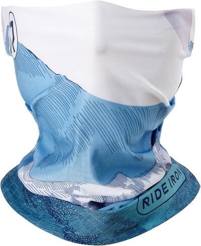 Neck Gaiter and Arm Sleeves Set, UPF 50+ Breathable Face Mask and Cooling Compression Sleeves in Kuwait