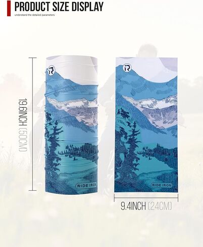 Neck Gaiter and Arm Sleeves Set, UPF 50+ Breathable Face Mask and Cooling Compression Sleeves in Kuwait