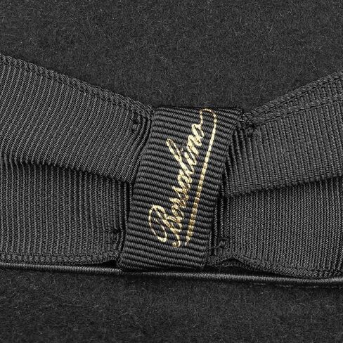 Rodolfo/Verdi Fur Felt Fedora (57) Black in Saudi Arabia