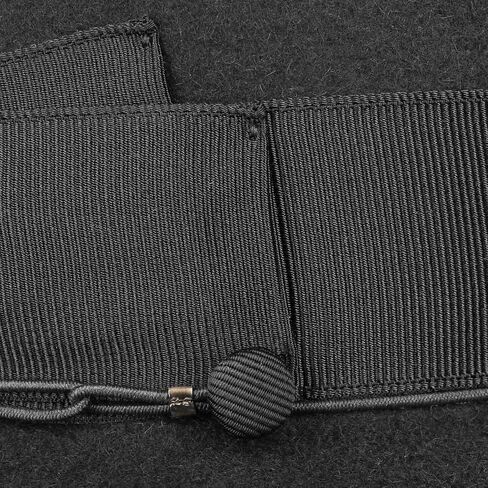 Rodolfo/Verdi Fur Felt Fedora (57) Black in Saudi Arabia