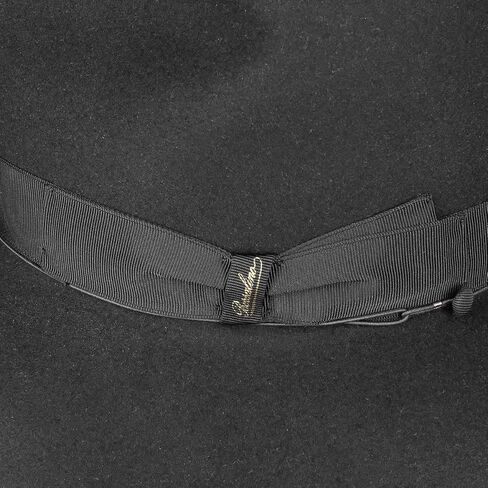 Rodolfo/Verdi Fur Felt Fedora (57) Black in Saudi Arabia