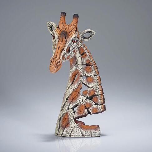 enesco Edge Sculpture Giraffe Head Bust تمثال مصغر ، 7.29 بوصة ، متعدد الألوان in Saudi Arabia
