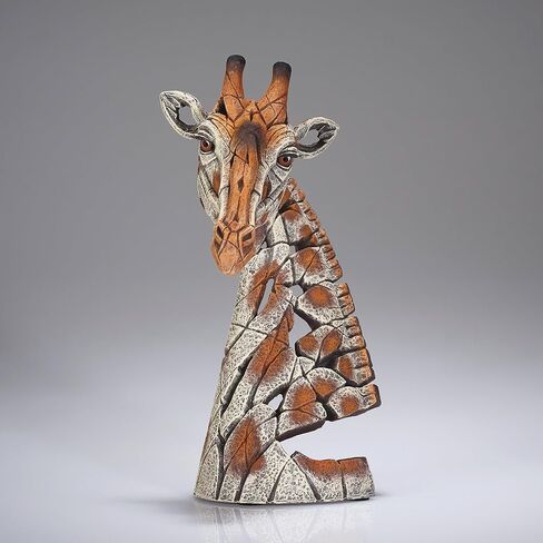 enesco Edge Sculpture Giraffe Head Bust تمثال مصغر ، 7.29 بوصة ، متعدد الألوان in Saudi Arabia