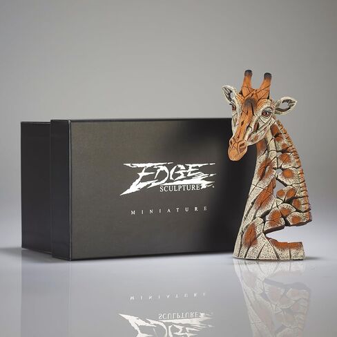enesco Edge Sculpture Giraffe Head Bust تمثال مصغر ، 7.29 بوصة ، متعدد الألوان in Saudi Arabia