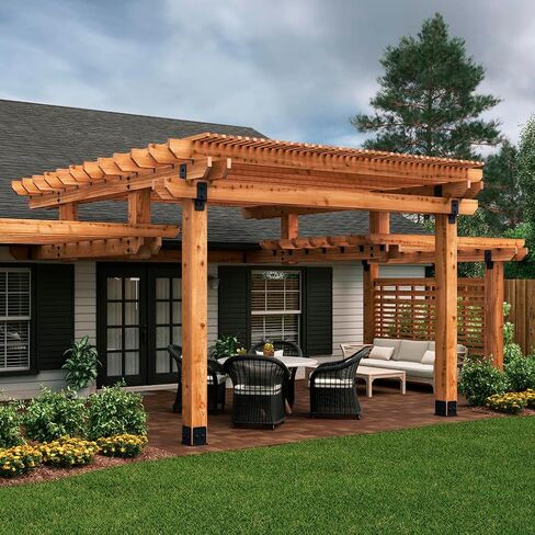 Ozco 56671 Laredo Sunset 6 in. x 6 in. Elevated Post Base with Single Rail Saddle, Black Galvanized Steel (1 kit per pack) in Saudi Arabia