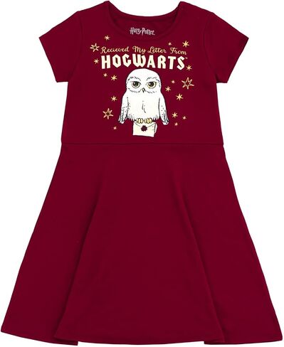 Harry Potter Girls 2 Pack Skater Dresses Toddler to Big Kid Sizes (4T - 14-16) in Saudi Arabia