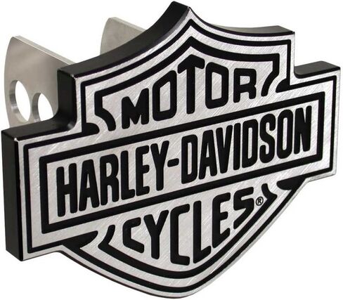 Harley-Davidson Silver Bar & Shield Hitch Plug, 1-1/4 Inch 2-Inch Brackets in Saudi Arabia