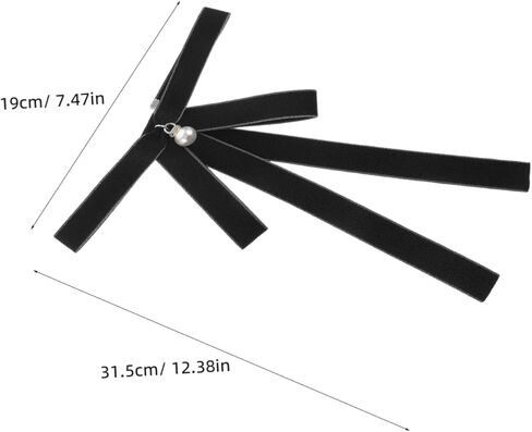 BESPORTBLE Pre Tied Bow Tie for Girls Adjustable School Uniform Necktie Cute Bowknot for Daily Wear and Cosplay Accessory for Students in Kuwait