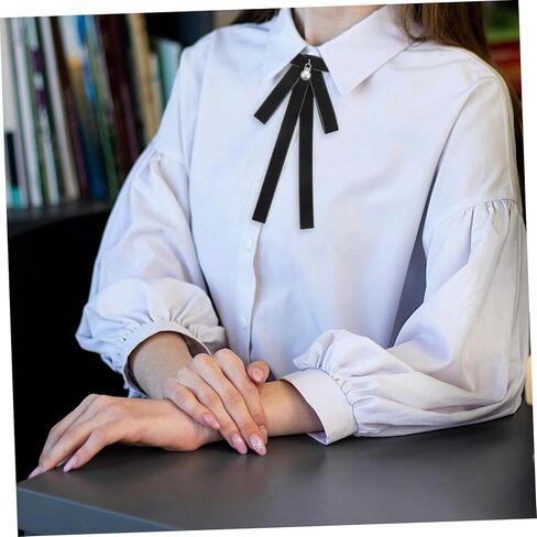 BESPORTBLE Pre Tied Bow Tie for Girls Adjustable School Uniform Necktie Cute Bowknot for Daily Wear and Cosplay Accessory for Students in Kuwait