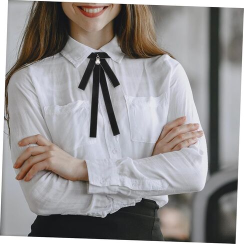 BESPORTBLE Pre Tied Bow Tie for Girls Adjustable School Uniform Necktie Cute Bowknot for Daily Wear and Cosplay Accessory for Students in Kuwait