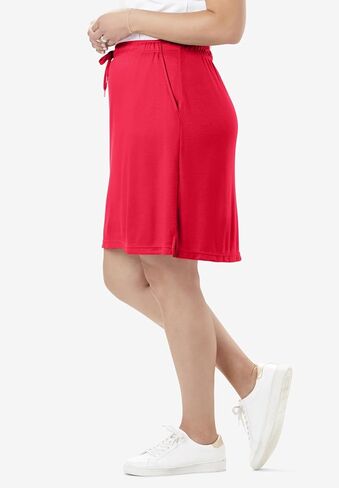 Woman Within Plus Size Sport Knit Skort in Kuwait