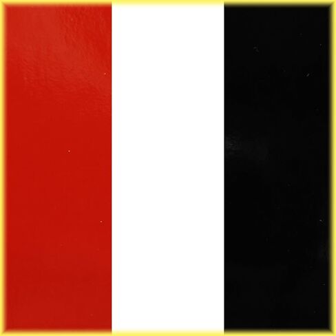 Universal Ultra-Lite 0216246 - Auto Customizing 2-Color Dual Pinstripe - 3/16" x 150' (1/16" Stripe, 1/16" Gap, Then 1/16" Stripe) - 246-Black/Red in Kuwait