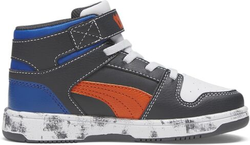 PUMA Rebound Layup Synthetic Leather Street Ball Hook and Loop (Little Kid) in Saudi Arabia