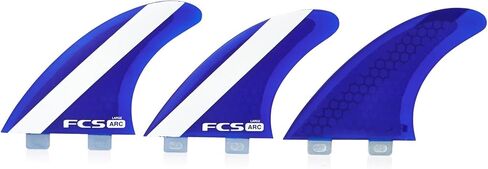FCS ARC Performance Core Surfboard Tri Fin Set - Orange /Black in Kuwait