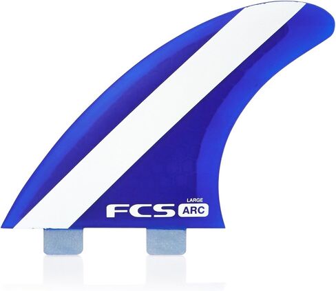 FCS ARC Performance Core Surfboard Tri Fin Set - Orange /Black in Kuwait
