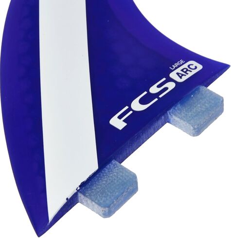 FCS ARC Performance Core Surfboard Tri Fin Set - Orange /Black in Kuwait