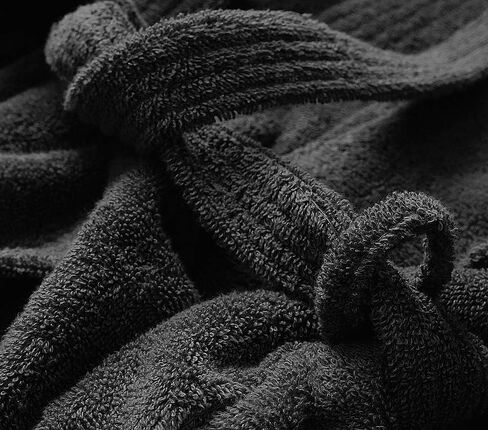 Luxury Cotton Terry Shawl Collar Bathrobe for Men & Women 100% Combed Terry Unisex Spa Robe in Saudi Arabia