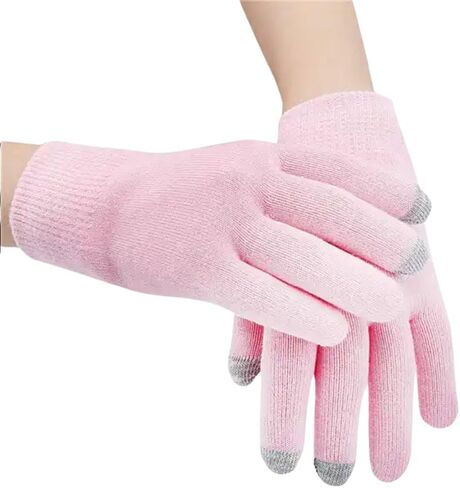 25 Pairs Touch Screen Winter Gloves, Thermal Bulk Pack, Lightweight Warm Soft Stretchy Brushed Interior in Saudi Arabia