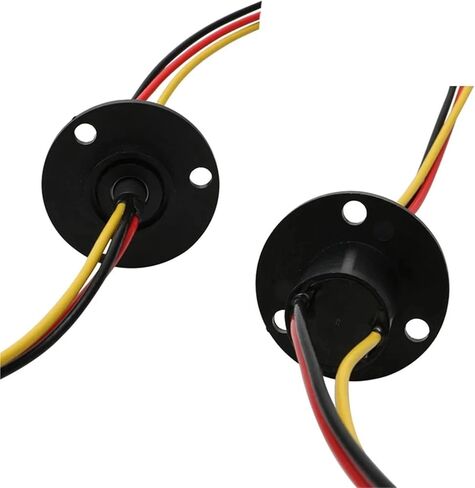 1PCS High Power Flange Slip Ring 3CH 20A Large Current Collector Conductive Slipring 360 degree Rotation Joint Connector Ring in Saudi Arabia