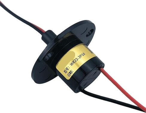 Slip Rings Small Conductive Slip Rings 2-Way 10A High Power Slip Rings for Motors Rotating Equipment Available in Saudi Arabia