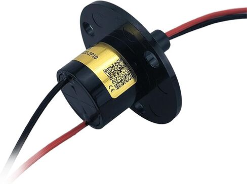 Slip Rings Small Conductive Slip Rings 2-Way 10A High Power Slip Rings for Motors Rotating Equipment Available in Saudi Arabia