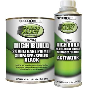 Speedokote SS-2790B-Q/SS-2790A-8 Super Fill High Build Primer BLACK. in Saudi Arabia
