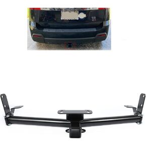 KUAFU Class 3 III Tow Trailer Hitch Receiver Compatible with 2005-2017 Chevy Chevrolet Equinox 2010-2017 GMC Terrain Round Tube No All-Welded Structure (with 2" Square Receiver Tube Opening) in Saudi Arabia