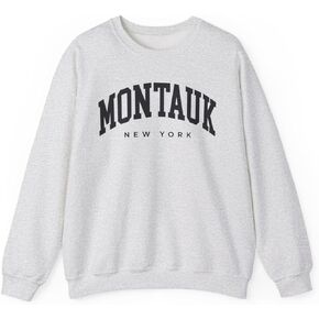 Montauk New York Adult Unisex Crewneck Sweatshirt in Kuwait