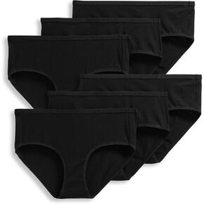 Jockey Women's Underwear Organic Cotton Stretch Logo Hipster - 6 Pack in Kuwait