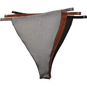 Cleavage Cover Original Snappy Cami (828) - Classic NO LACE (Solid) - Set of 3 [Black, Gray and Brown] in Saudi Arabia