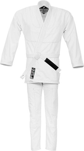 Ultimate-Summer Ultra-Lite BJJ Kimono GI موحدة 100 ٪ من القماش 10 أوقية (حزام أبيض)-الطبعة الصيفية in Kuwait