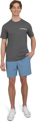 Quiksilver Men's Regular Fit Stretch Waist Water Friendly Active Hybrid Shorts (S-XXL) in Saudi Arabia