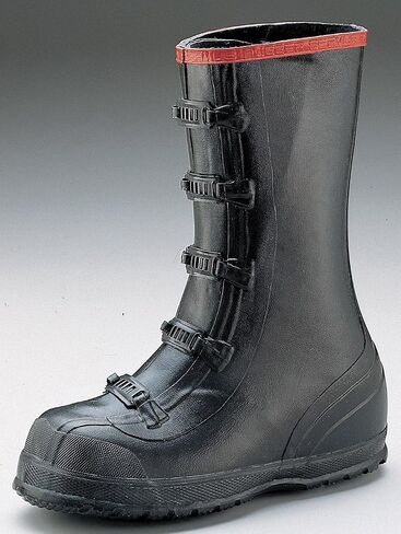 Ranger 15" Rubber Supersized Men's Overboots, Black (T369) in Saudi Arabia