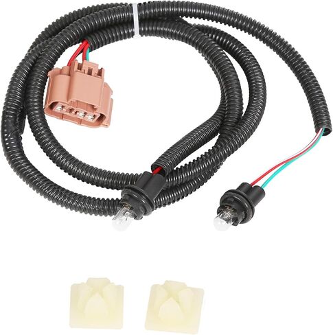 خطوة خلفية Ecotric الوفير متوافق مع 1999-2007 Chevy Chevrolet Silverado GMC Sierra 1500 2500 شريط الوجه الكلاسيكي مع أضواء لوحة الترخيص استبدال GM1103122 12496085 GM1103124 مسحوق المسحوق الأسود in Saudi Arabia