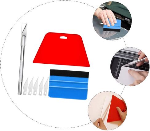 1Set Automotive Vinyl Wrap Tool Car Tint Application Kit for Efficient Window Tinting Precise Cutting and Versatile Use Automotive Detailing and in Saudi Arabia