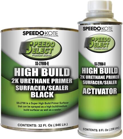 Speedokote SS-2790B-Q/SS-2790A-8 Super Fill High Build Primer BLACK. in Saudi Arabia