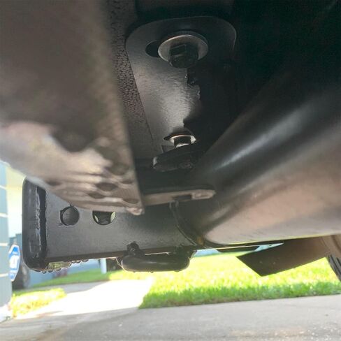 KUAFU Class 3 III Tow Trailer Hitch Receiver Compatible with 2005-2017 Chevy Chevrolet Equinox 2010-2017 GMC Terrain Round Tube No All-Welded Structure (with 2" Square Receiver Tube Opening) in Saudi Arabia