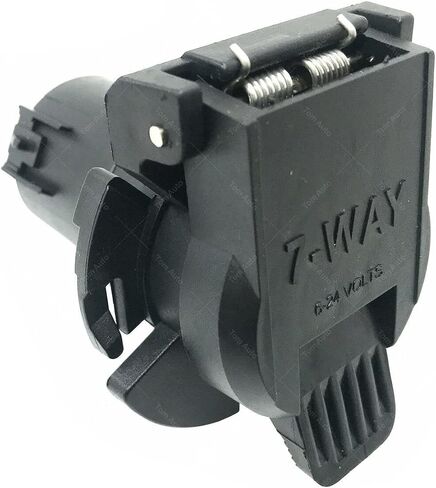 Tom - 924-307 Trailer Hitch Plug 7 Way Connector لـ Chevrolet Silverado 1500 Tahoe Traverse GMC Savana 1500 2500 3500 Acadia 12191503 in Saudi Arabia