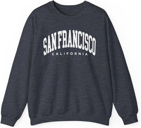 San Francisco California Adult Unisex Crewneck Sweatshirt in Saudi Arabia