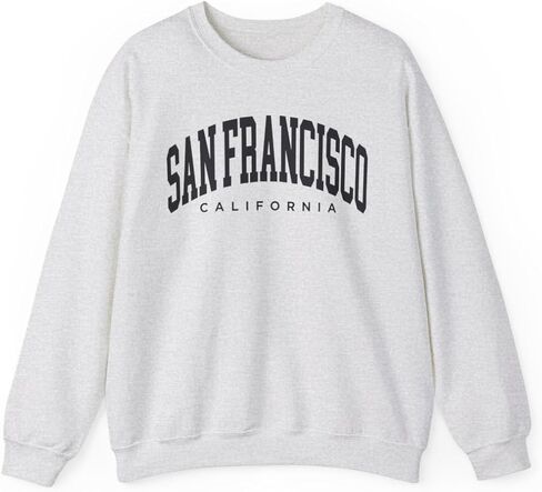 San Francisco California Adult Unisex Crewneck Sweatshirt in Kuwait