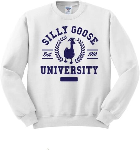 Silly Goose University Swefshirt للجنسين in Kuwait