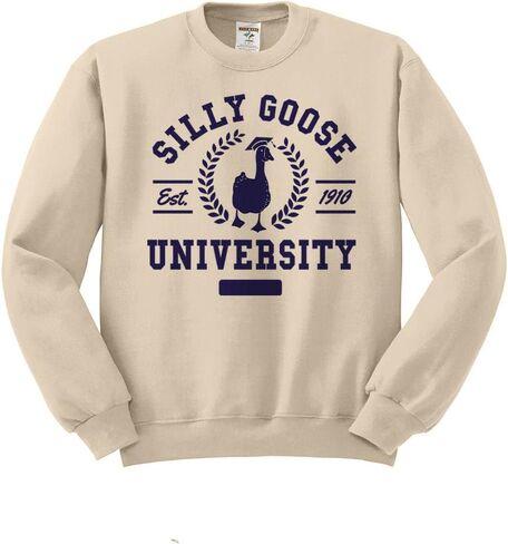 Silly Goose University Swefshirt للجنسين in Kuwait