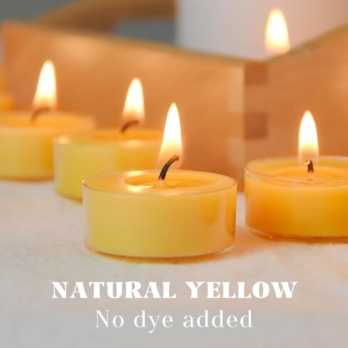 TELOSMA عدد 36 شموع من شمع العسل بالجملة - رائحة طبيعية وبدون دخان - تغليف الهدايا in Kuwait