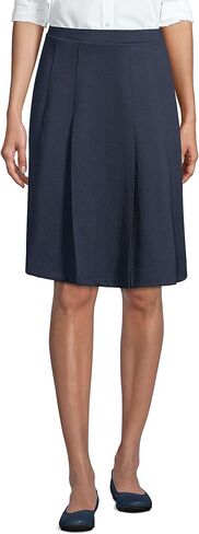 Lands' End School Uniform Women's Ponte Pleat Skirt in Saudi Arabia