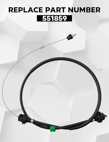 LS Throttle Cable Fit for LS LS1 LSX Drive By Cable 3-Bolt/4-Bolt Throttle Body,Replace 551859,Length 38.8",Drive By Cable Accelerator Linkage in Saudi Arabia