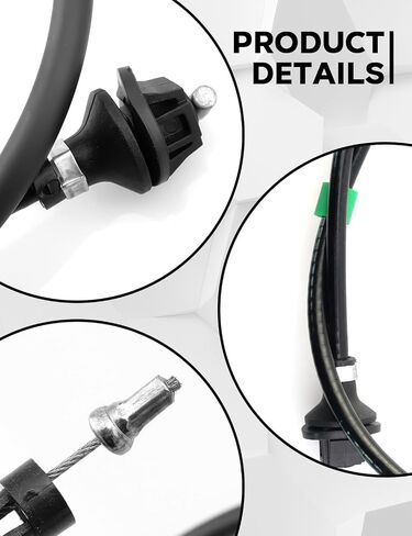 LS Throttle Cable Fit for LS LS1 LSX Drive By Cable 3-Bolt/4-Bolt Throttle Body,Replace 551859,Length 38.8",Drive By Cable Accelerator Linkage in Saudi Arabia