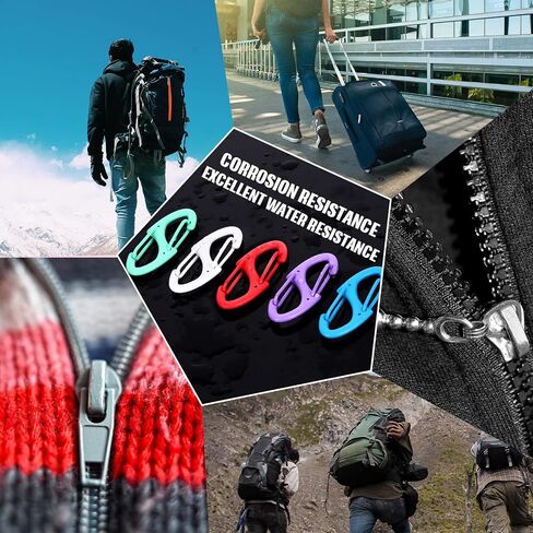 40 Pcs Dual Wire Gate Snap Hook 1.6 Inch Small Alloy Snap Hook Tiny Key Clip Interlocking Keychain Hook Spring Double Sided Clips Keychain Buckle Tool for Camping Fishing Hiking Traveling (Black) in Saudi Arabia